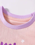 Unicorn  Printed Cotton T-shirt Set