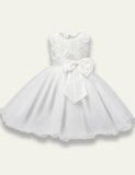 Rose Bow Party Dress - Mini Taylor