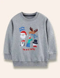 Christmas Friend Appliqué Sweatshirt
