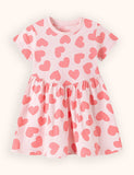 Valentine's Day Love Print Dress
