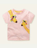 Cotton Appliqué T-shirt