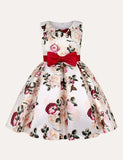 Floral Bow Party Dress