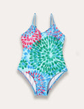 Flower One Piece Swimsuit - Mini Taylor