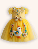 Flower Chick Party Tulle Dress