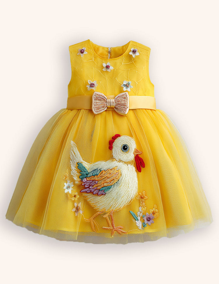 Flower Chick Party Tulle Dress