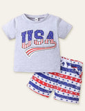 Independence Day Letter Printed Set