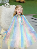 Mesh Sequins Party Cape
