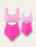 Color Block Family Matching Swim Suit - Mini Taylor