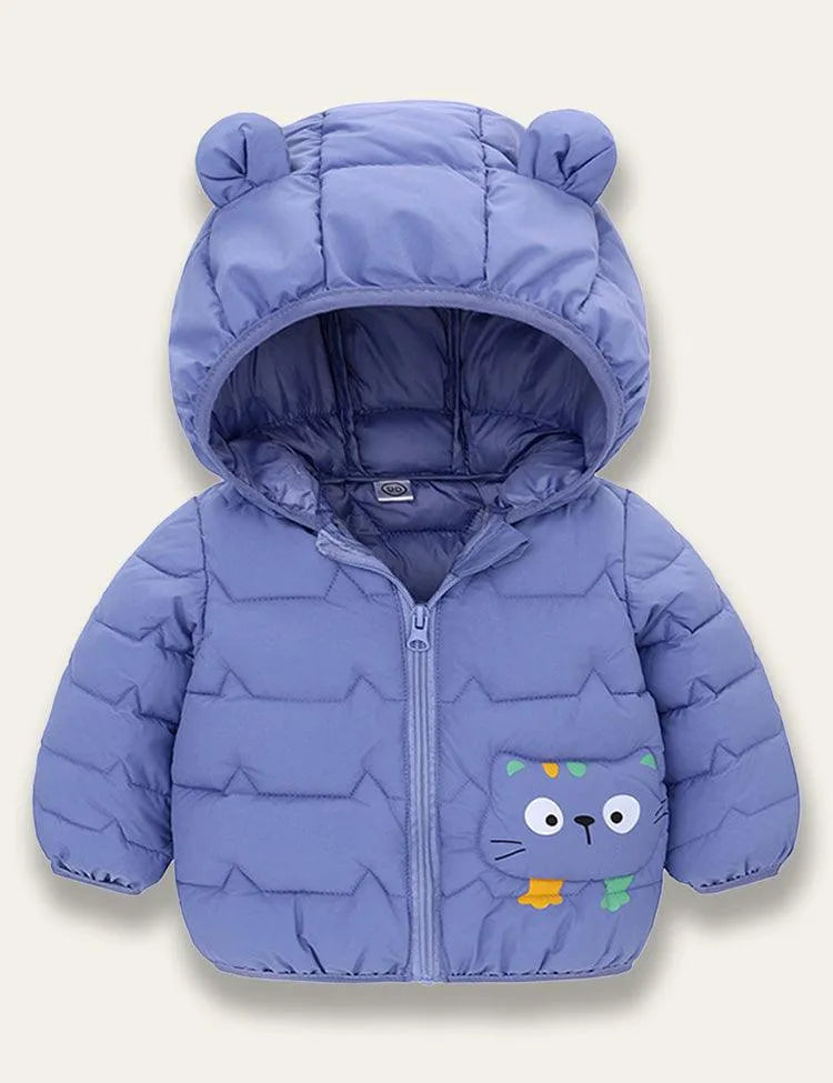 Cute Kitten Multi-color Cotton Coat - Mini Taylor