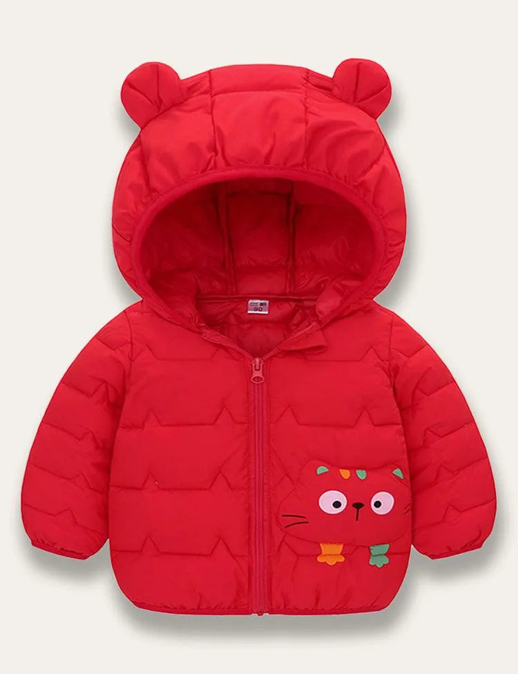 Cute Kitten Multi-color Cotton Coat - Mini Taylor