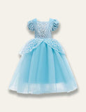 Frozen Princess Tulle Party Dress