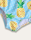 Pineapple Print Swimsuit - Mini Taylor