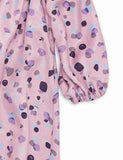 Polka Dot Printed Long-Sleeved Dress - Mini Taylor