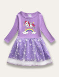 Star Unicorn Tulle Dress - Mini Taylor